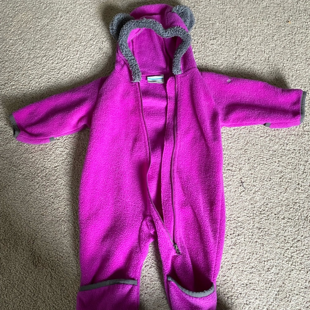 Columbia bunting suit 3-6 months